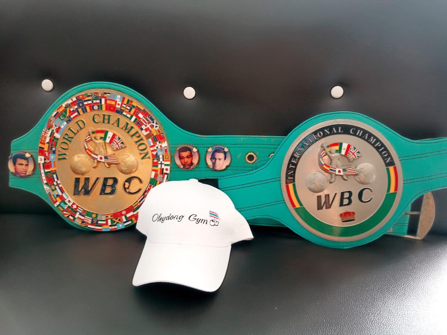 WBC championship belts