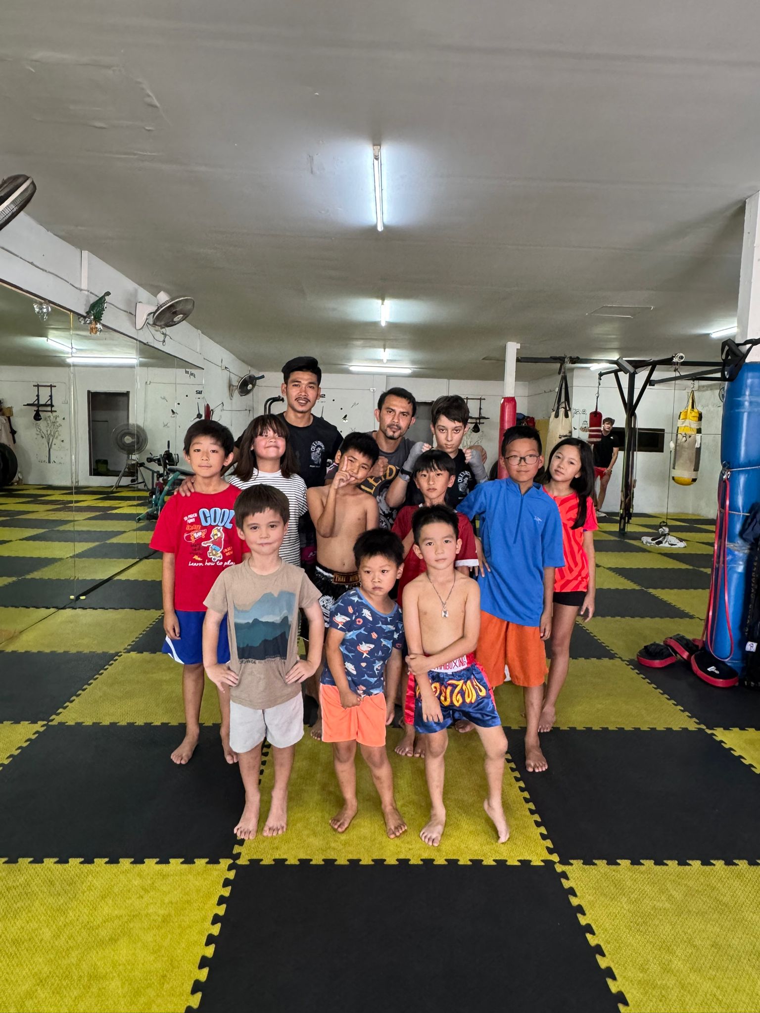 Kids class group photo